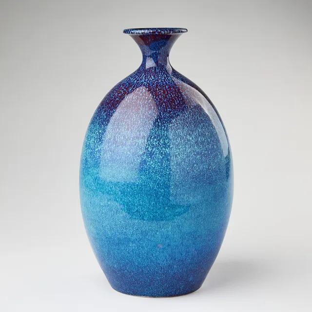 SVEN WEJSFELT. Vase, Gustavsberg's studio 1990, unique, stoneware.