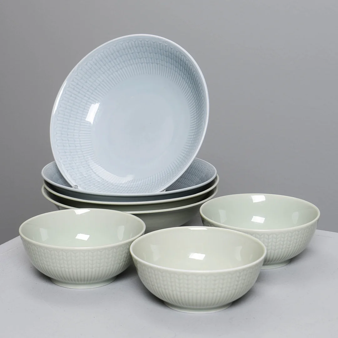 LOUISE ADELBORG. Matservisdelar, 7 st, "Swedish Grace", Rörstrand. — European — Formstad Auktioner