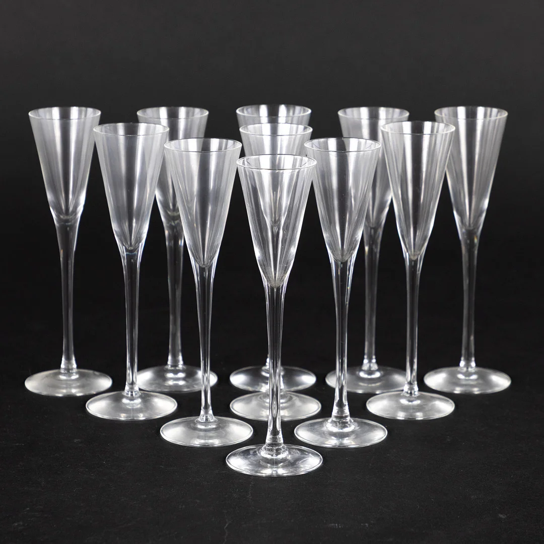 SNAPSGLAS, 11 st, Orrefors. — Tableware — Karljohan Auktioner