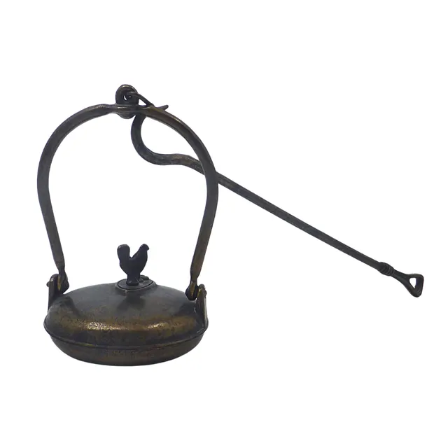 ANTIKE GRUBENLAMPE.