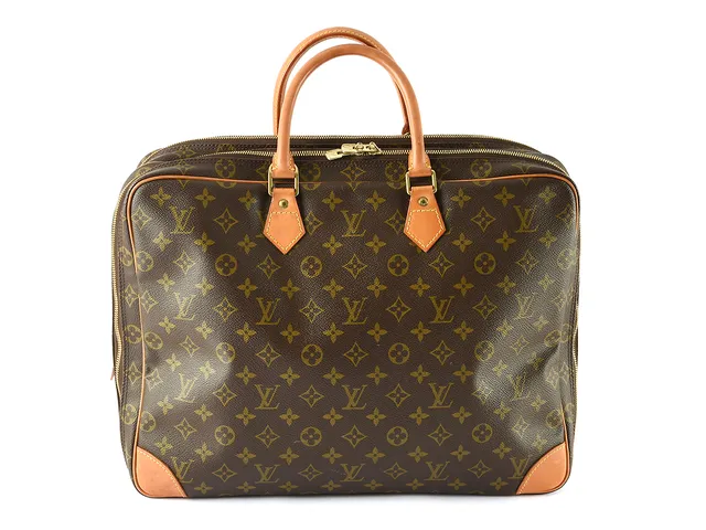 VÄSKA, LOUIS VUITTON, monogram canvas, 40x32x 12cm, dustbag, slitage i innerfack.