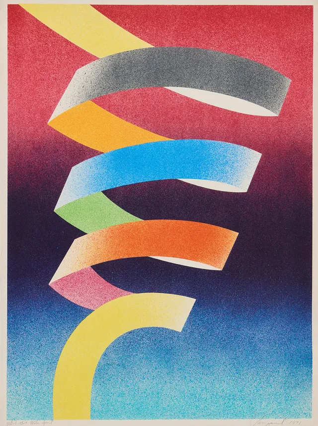 JAMES ROSENQUIST. "Water Spout" ur "Cold Light Suite".