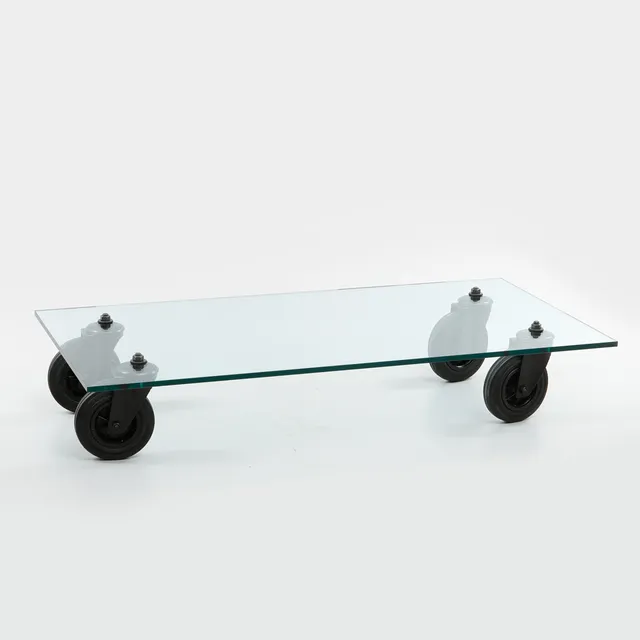 GAE AULENTI. Soffbord, "Tavolo Con Ruote", FontanaArte.