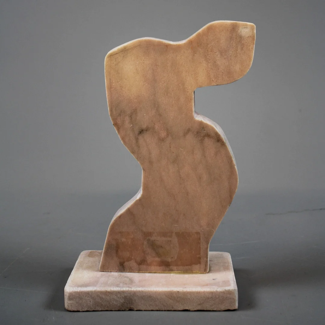 STAFFAN NIHLÉN. Skulptur, komposition, marmor, signerad S.Nihlen, daterad -88. — Sculptures & Bronzes — Höörs Auktionshall