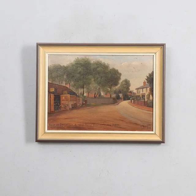 F VINGOL. VIEW AT SANDHURST, 1910.