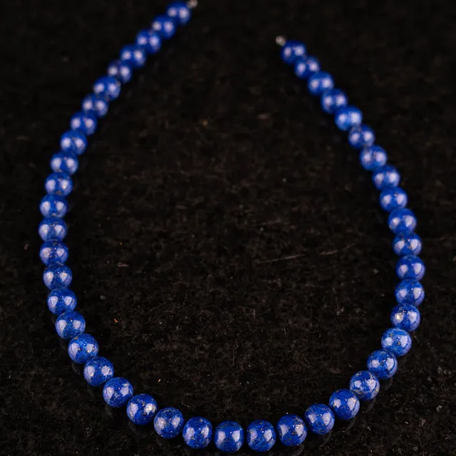 OLE LYNGGAARD. Halsband / Collier, Lapis lazuli, Danmark 1900-tal.