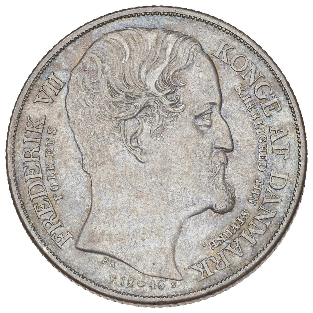 Frederik VII, speciedaler 1848 VS, “Accession”, H 3 — Coins, Medals & Banknotes/Denmark/Frederik VII, 1848–1863 — Bruun Rasmussen