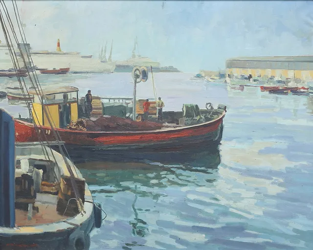 GUILLEM FRESQUET BARDINA. "Puerto".