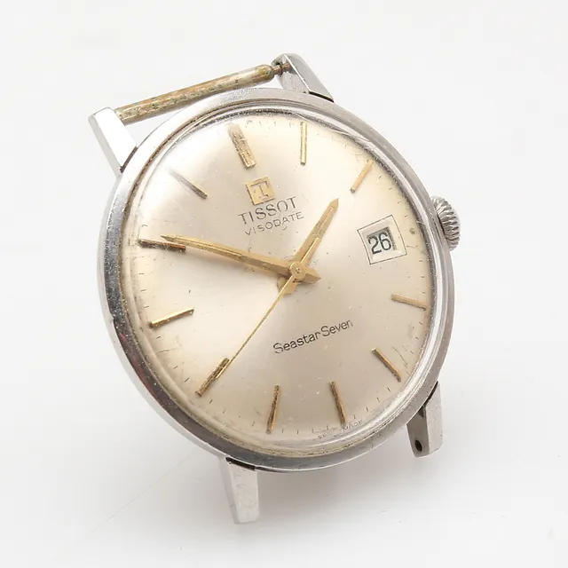 ARMBANDSUR, Tissot Visodate Seastar Seven, 1960-tal.
