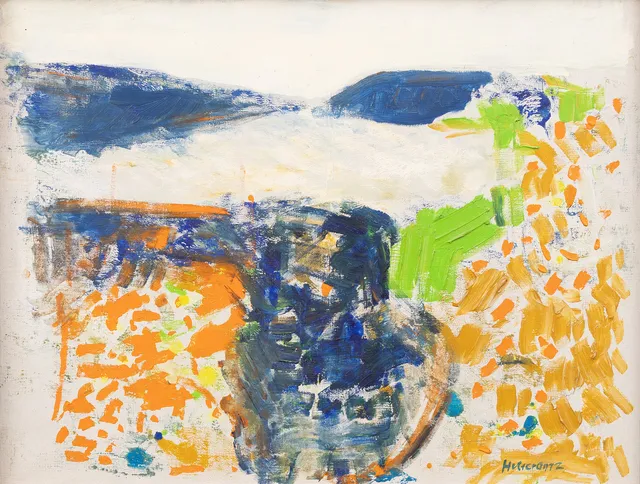 TORE HULTCRANTZ (1923-1998). Kustlandskap, olja på duk, signerad.