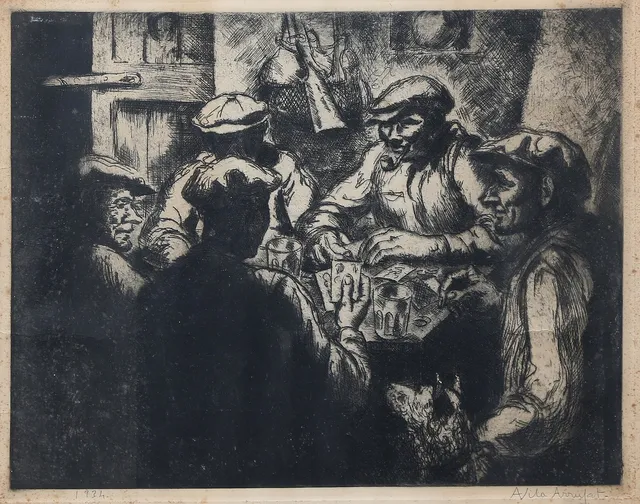 ANTONI VILA ARRUFAT. Interior.