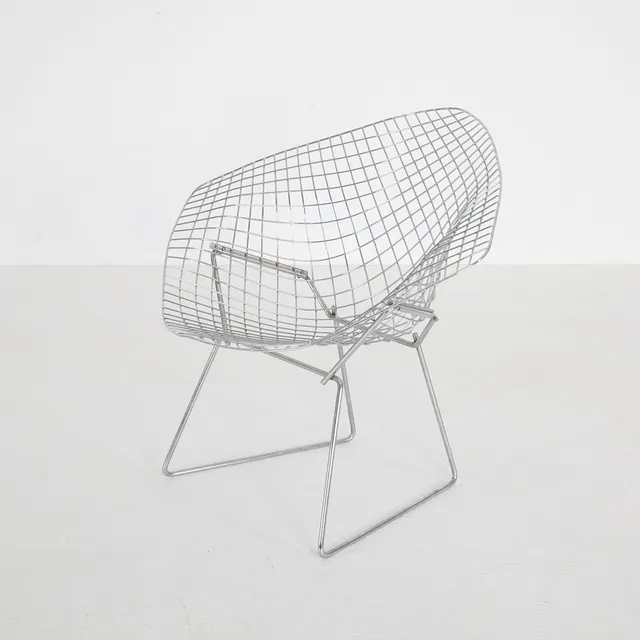 HARRY BERTOIA. 1915-1978. Fåtölj "Diamond Chair", 1900-talets senare del.