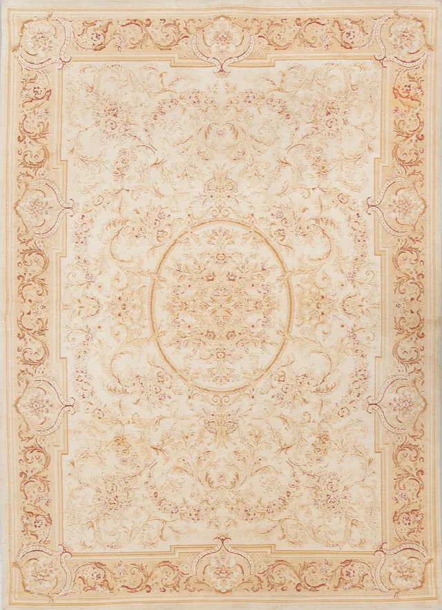 Laura Ashley, matta, maskinsydd, 186 x 132 cm.
