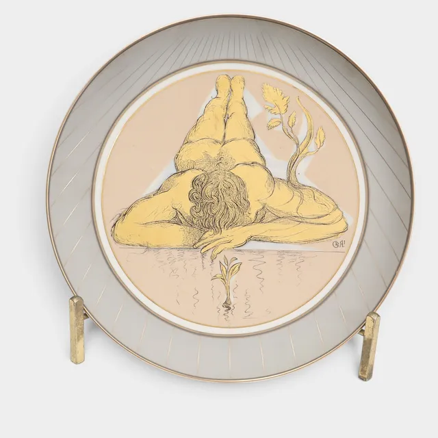 SALVADOR DALÍ (1904-1989). "Narciso Renacentista".