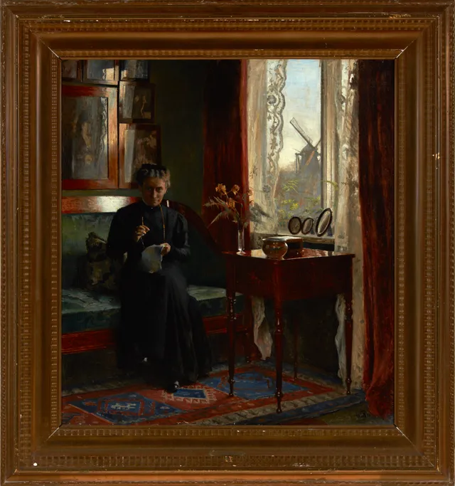 Ilsted, Peter — Kvinne i interiør, 1911