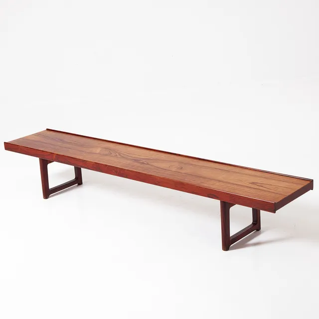 TORBJÖRN AFDAL. "Krobo", bänk, Bruksbo Mellemstrands Trevareindustri Norge, 1960-tal.