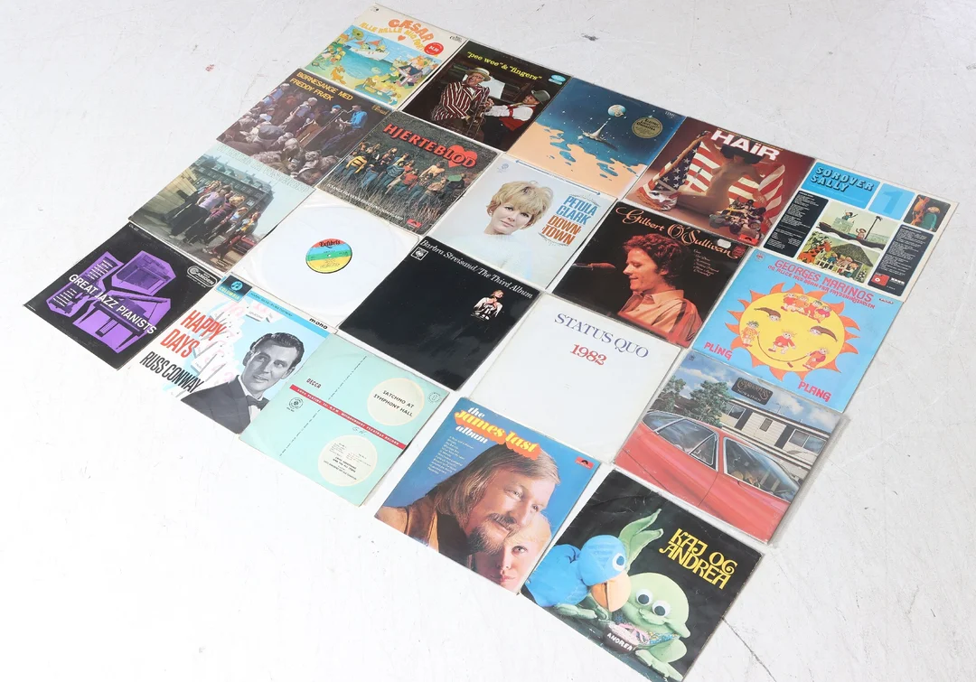 Collection LP classic Pop/Rock 1960/70/580's plus 38 singles approx. (270) — Hobby and collectibles/Music, musical instruments — Lauritz