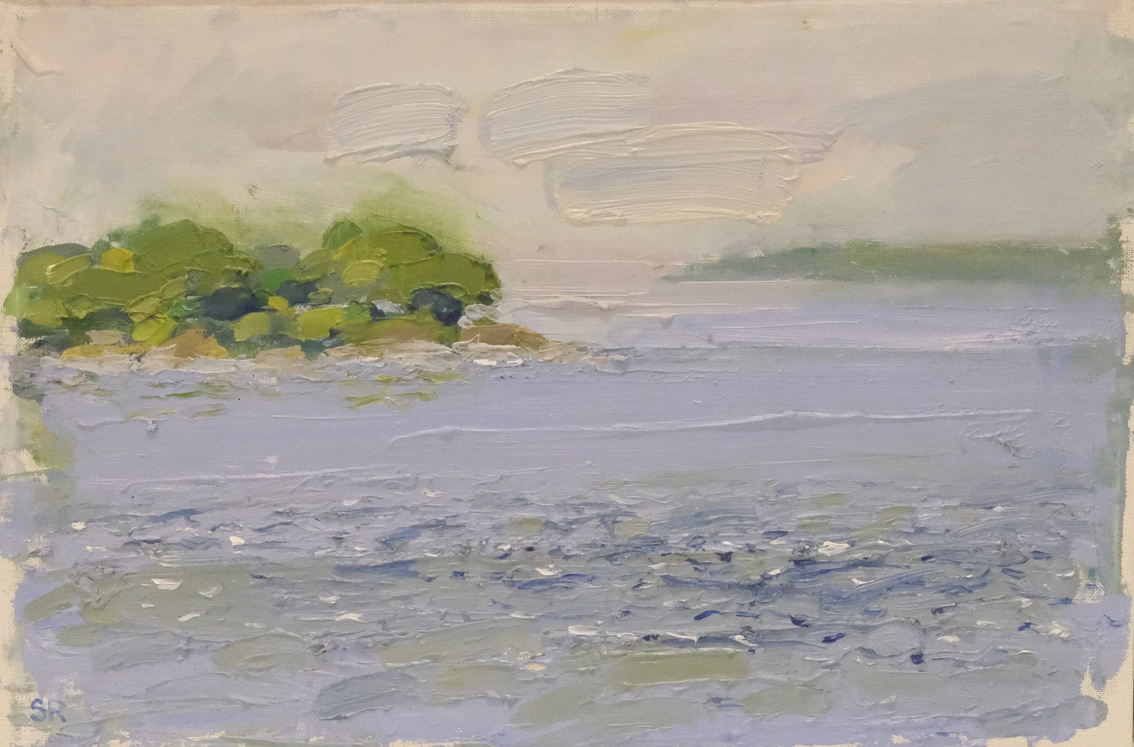 STEN-OSCAR RUNDGREN. "SKÄRGÅRD", OLJA PÅ DUK. — Paintings — Björnssons Auktionskammare