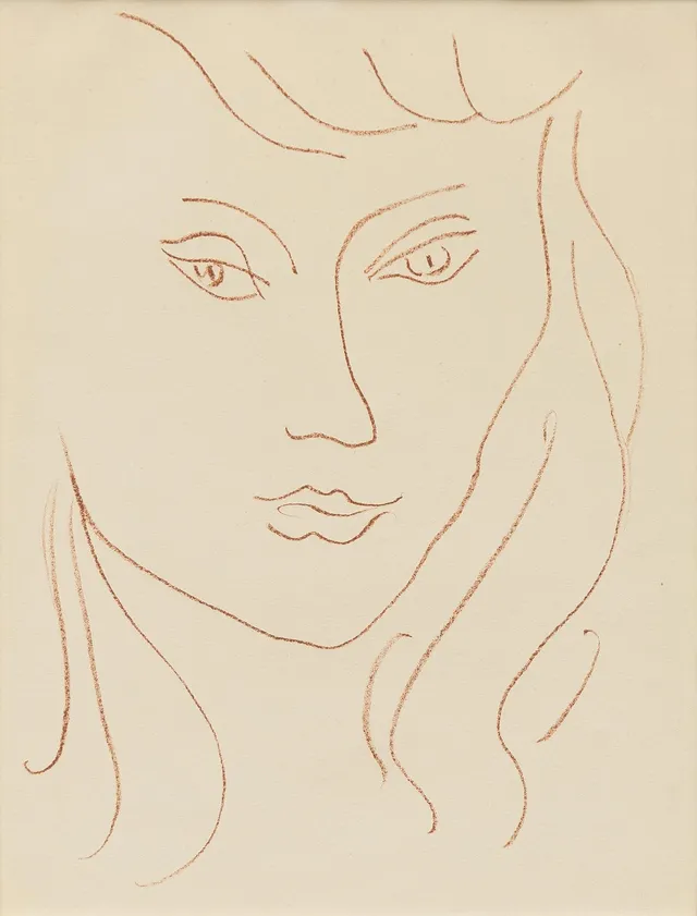 Henri Matisse, efter, Ur "Visage".