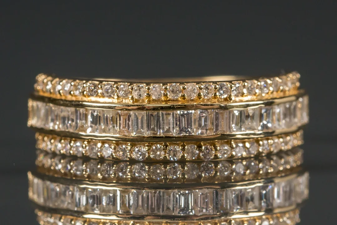 Diamant ring af 14 kt guld, 0.77 ct — Jewellery/Rings — Lauritz