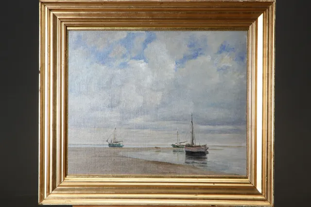 Johan Rohde. Kystparti med både