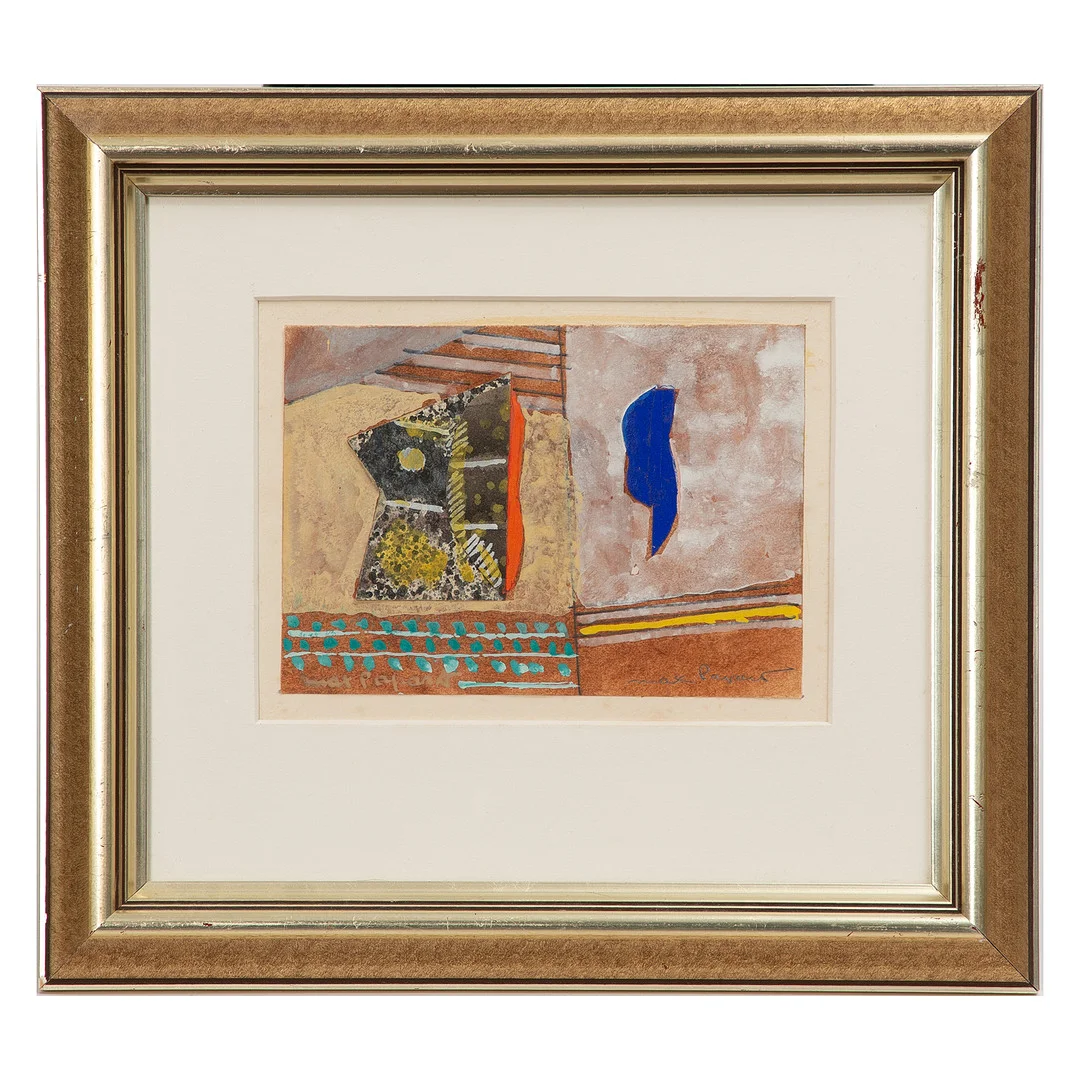 MAX PAPART. Blandteknik, signerad. — Paintings — Stockholms Auktionsverk Göteborg