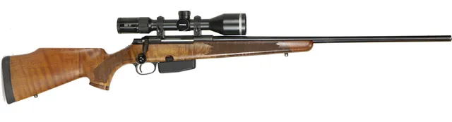 KULGEVÄR, fabrikat Tikka, modell M658 RH, kaliber .338 Win. Mag., tillv.nr 604788.
