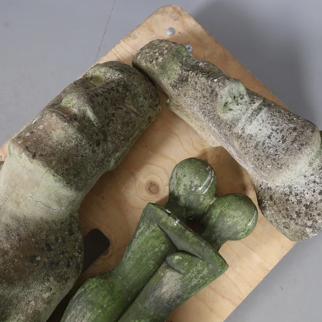 ASSORTED GARDEN STATUARY.