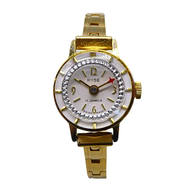 AH RIISE 17 JEWELS DAMENARMBANDUHR.