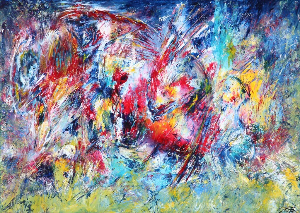 Per Eli. Composition — Paintings and sculptures/Modern pictorial arts — Lauritz