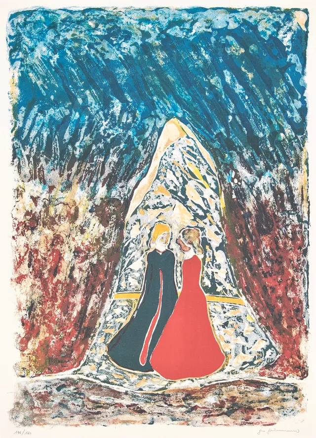 Johannessen, Jens — "Herrens hus skal bygges stort; Favne jord og himmel sammen, lik et løvtak over stammen" 1986