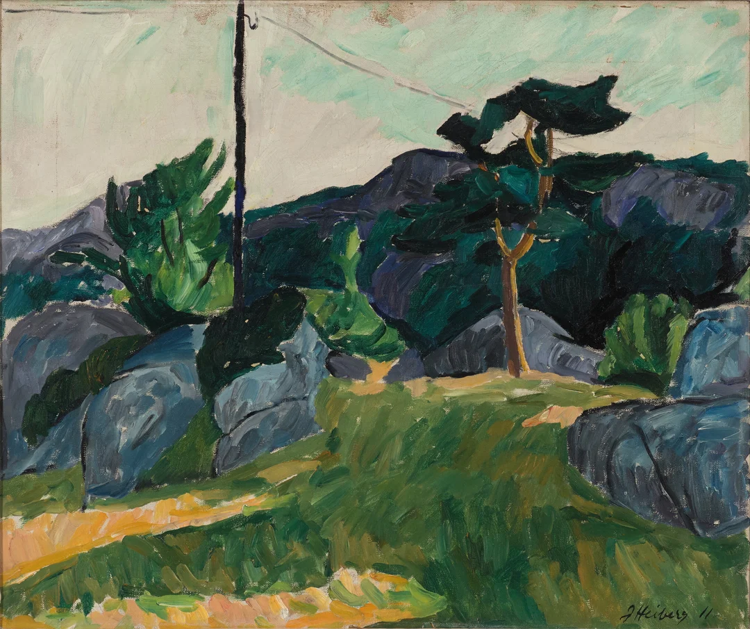 Heiberg, Jean — "Fra Ula" 1911 — Kunst/Maleri — Blomqvist