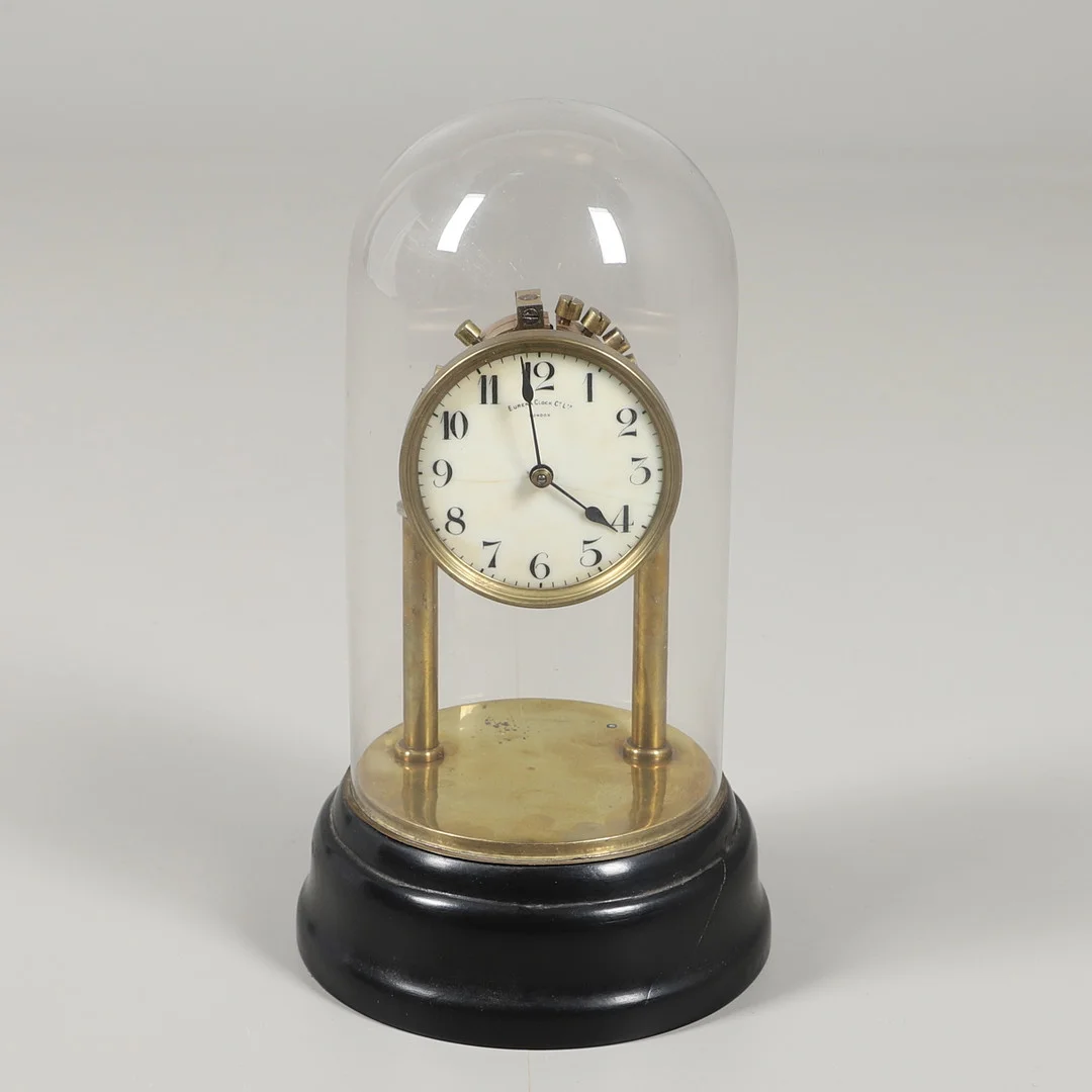 A EUREKA CLOCK CO LTD ELECTRIC DOME CLOCK. — Mantel clocks — Lawrences Auctioneers