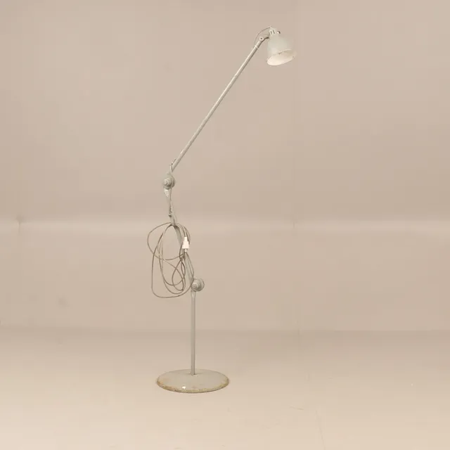 GOLVLAMPA, Essde-lampa, Bröderna Johansson, Auto metall Skellefteå.