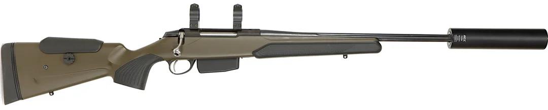KULGEVÄR MED LJUDDÄMPARE, fabrikat Tikka, modell T3x Lite Adjustable, kaliber .308Win, tillv.nr AH1949, se-nr SE3668301. — Rifles — Walter Borg