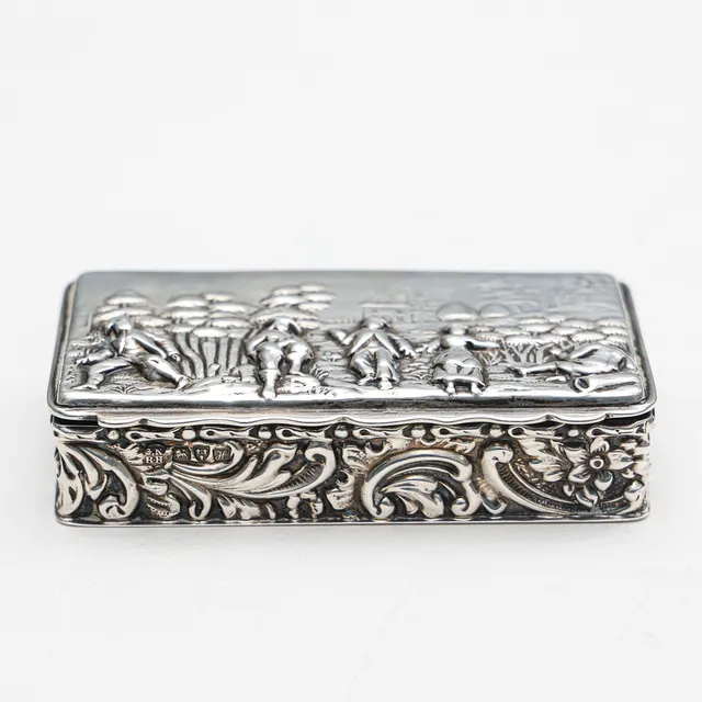 DOSA, sterlingsilver, George Nathan & Ridley Hayes, 1908,Chester, England.