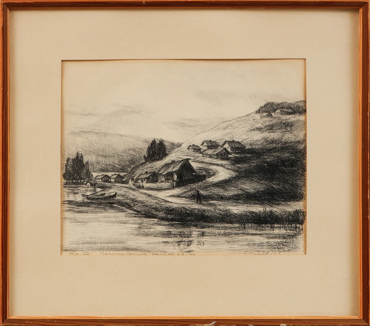 TUULIKKI PIETILÄ. Landskap, litografi, signerad. — Engravings & Prints — Göteborgs Auktionsverk