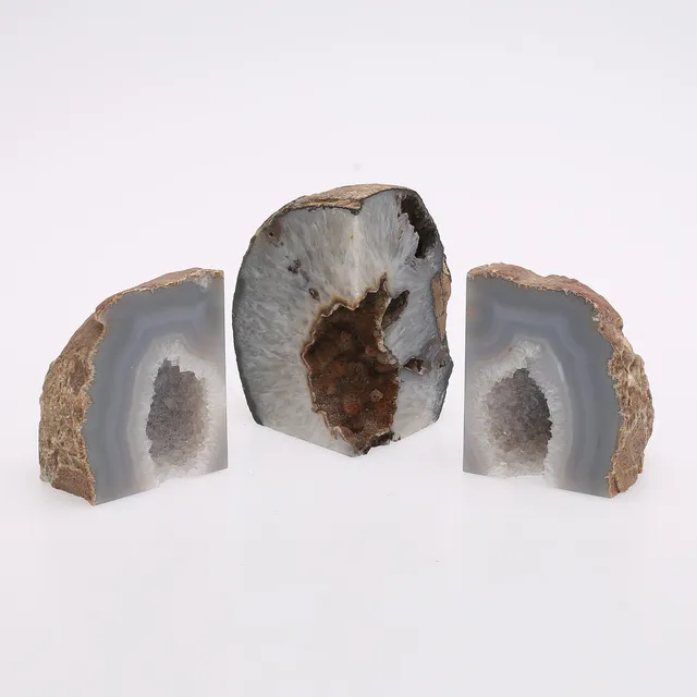 MINERALER/KRISTALLER 3 styck.