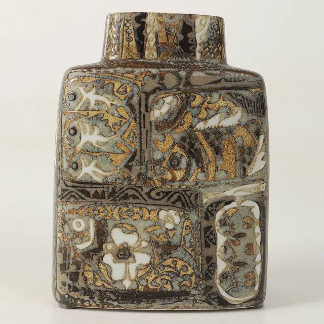 NILS THORSSON. Vas, "Baca", fajance, Royal Copenhagen, Danmark.