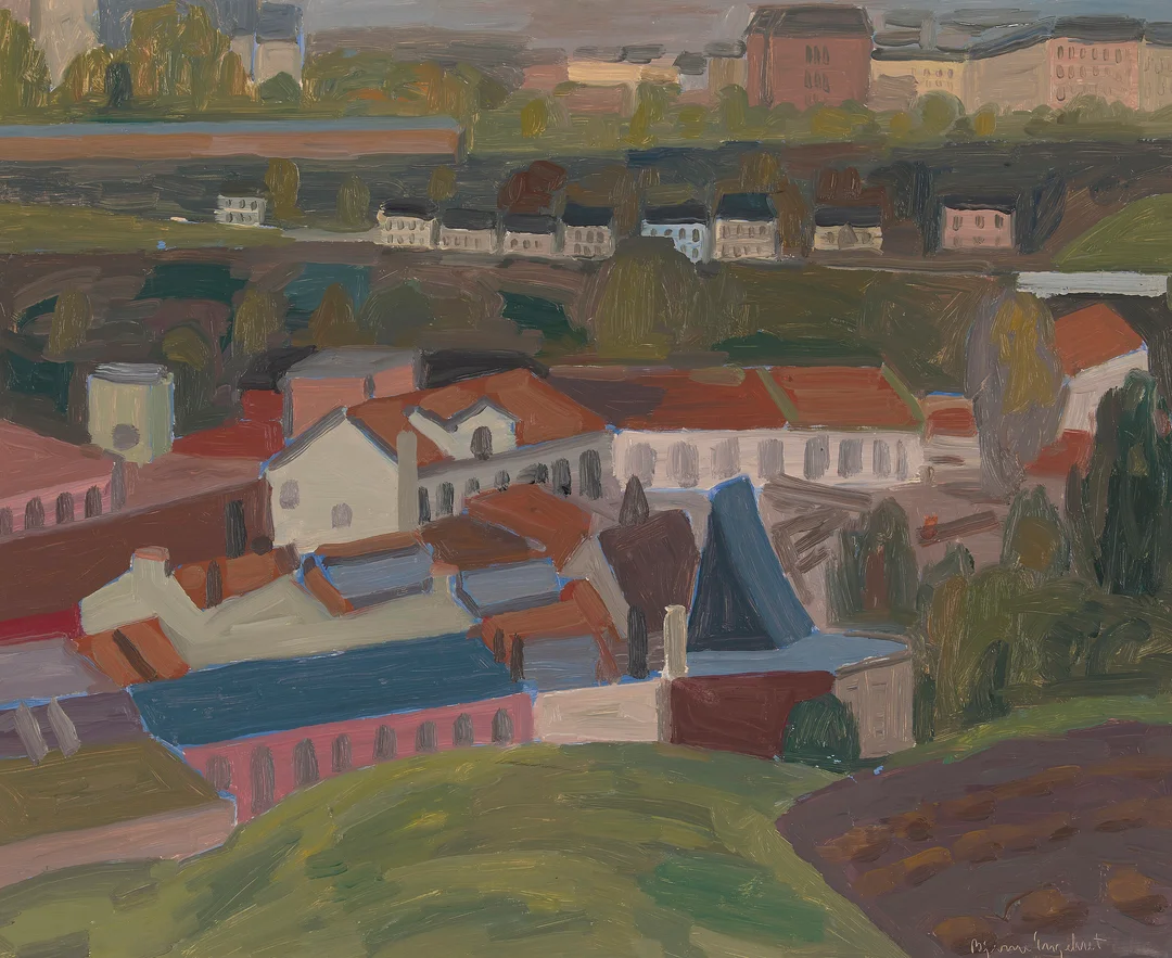 Engebret, Bjarne — "Fra Kværnerdalen" — Kunst/Maleri — Blomqvist