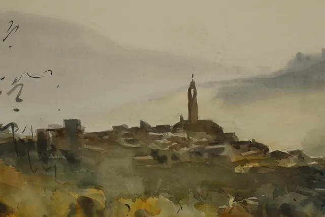 RAMON JUNCOSA. Paisaje.