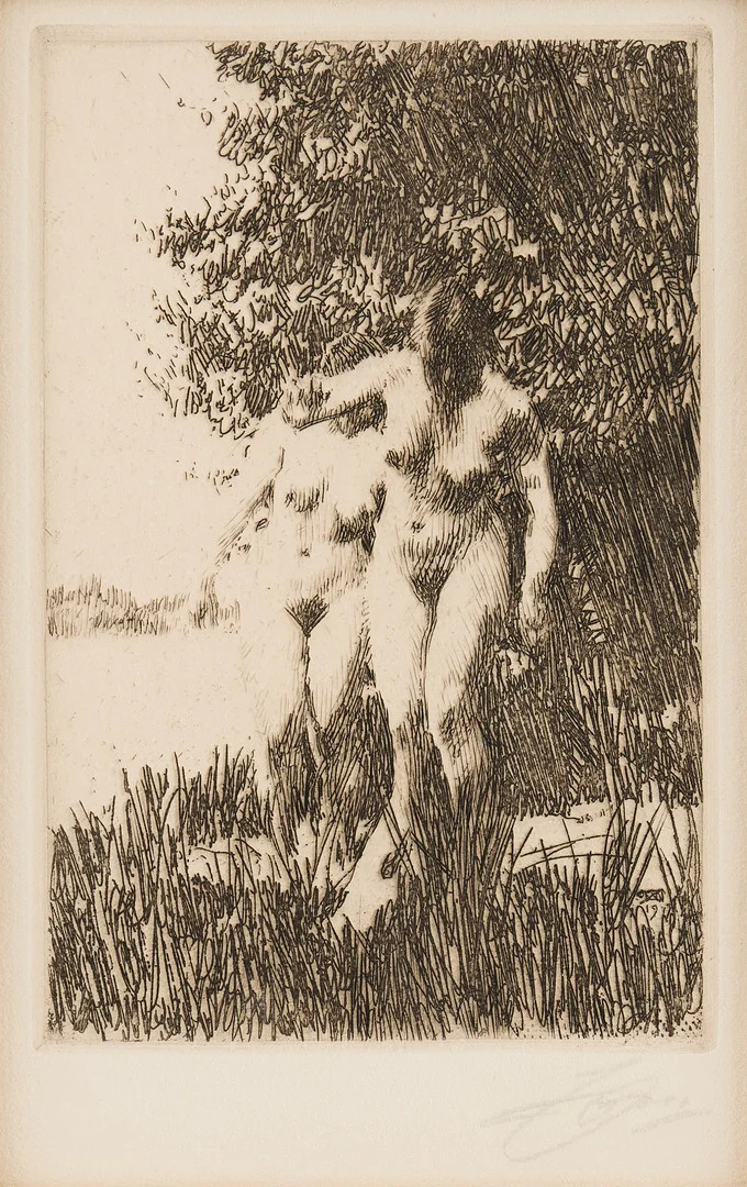 ANDERS ZORN. "Al". — Engravings & Prints — Stockholms Auktionsverk Fine Art