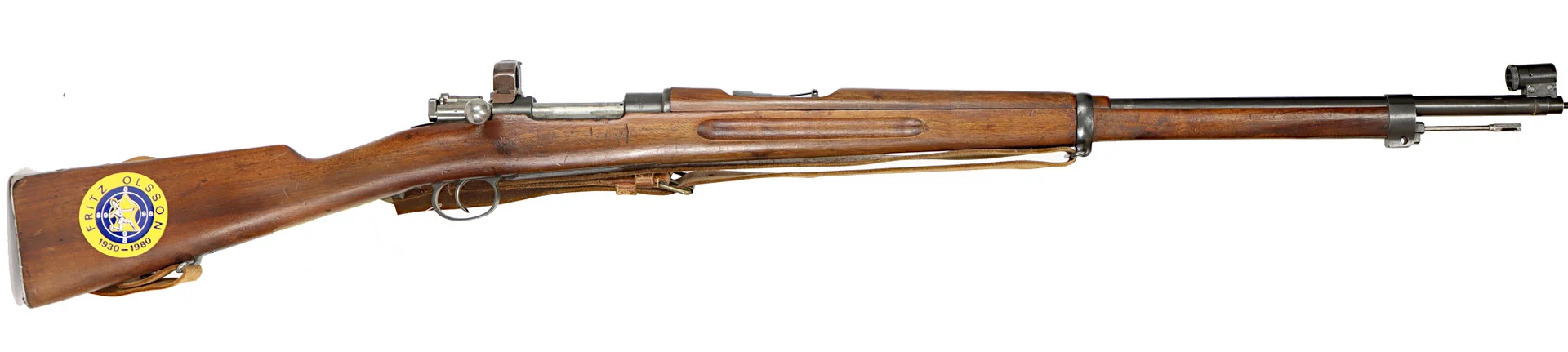 GEVÄR, fabrikat Carl Gustaf, modell 96, kaliber 6,5X55, tillv.nr 210322. — Military weapons — Walter Borg