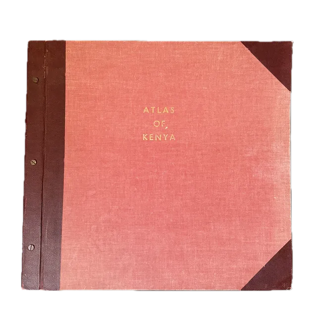 ATLAS OF KENYA. 1962 Edition.