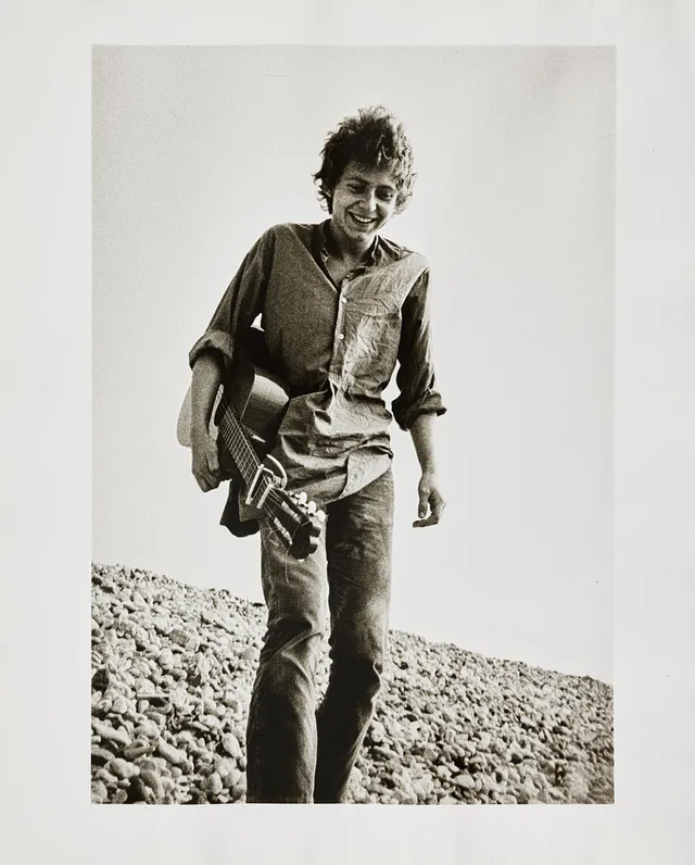 JOAKIM STRÖMHOLM (FÖDD 1947). Ulf Lundell, Gotland 1969.