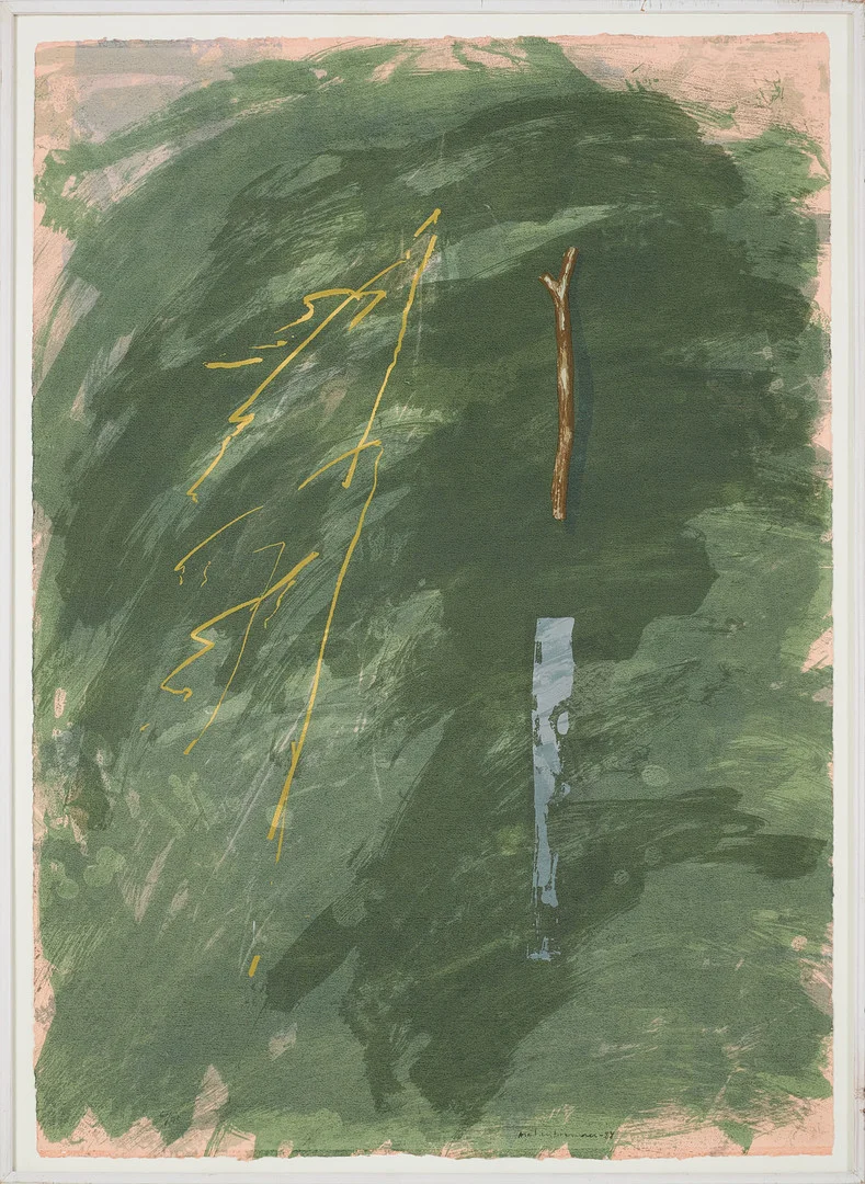 LENNART ASCHENBRENNER. litografi, signerad Aschenbrenner, daterad -89, numrerad 26/70. — Engravings & Prints — Stockholms Auktionsverk Sickla