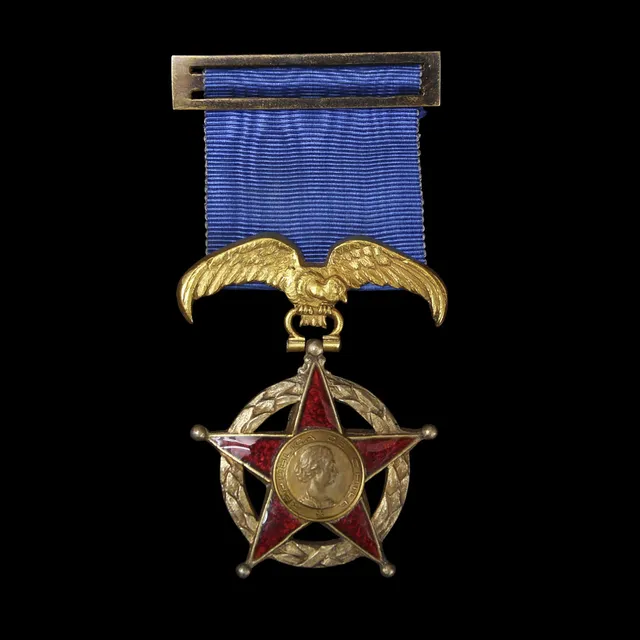 ORDEN, Republiken Chile, Förtjänstorden, Riddare, förgyllt silver.