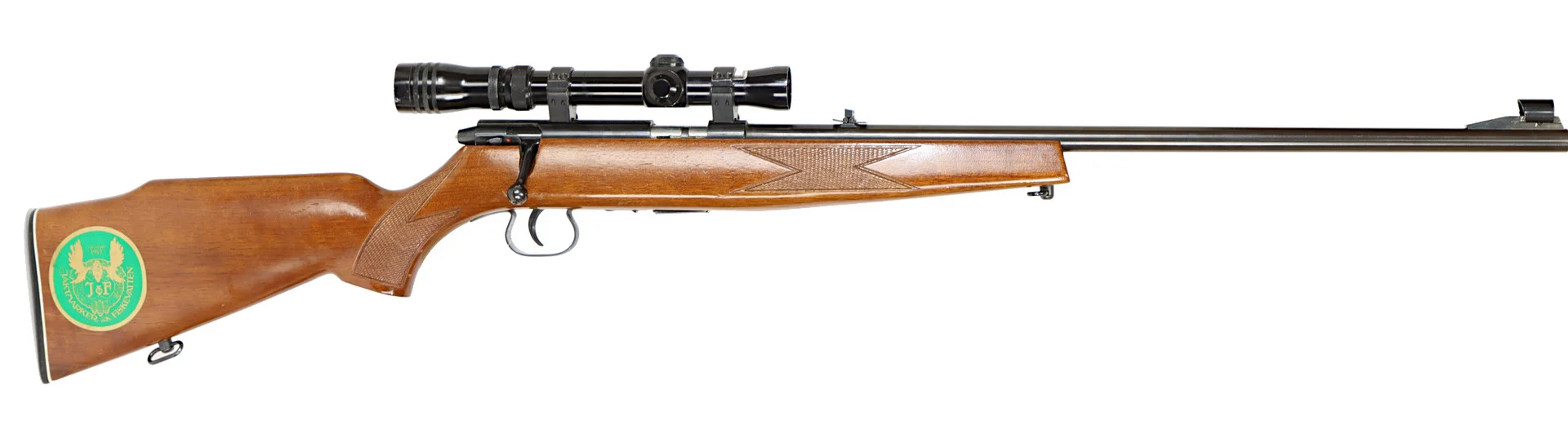 KULGEVÄR, fabrikat Krico, modell 300, kaliber .22WMR, tillv.nr 501468, se-nr begagnad. — Rifles — Walter Borg