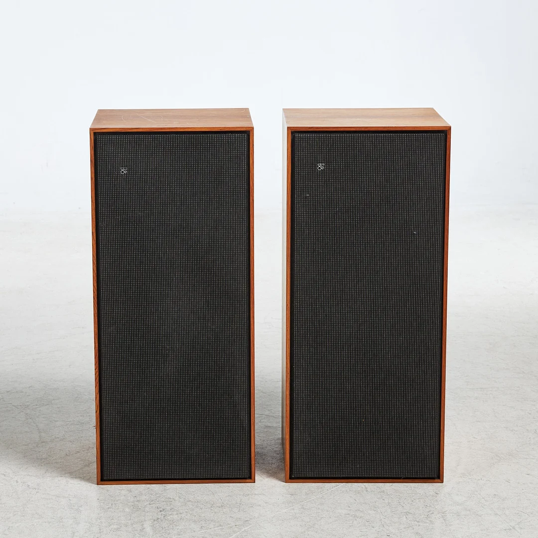BANG & OLUFSEN, BEOVOX 1500, Högtalare, 1 par, etikettmärkta. — Modern consumer electronics — Stockholms Auktionsverk Sickla