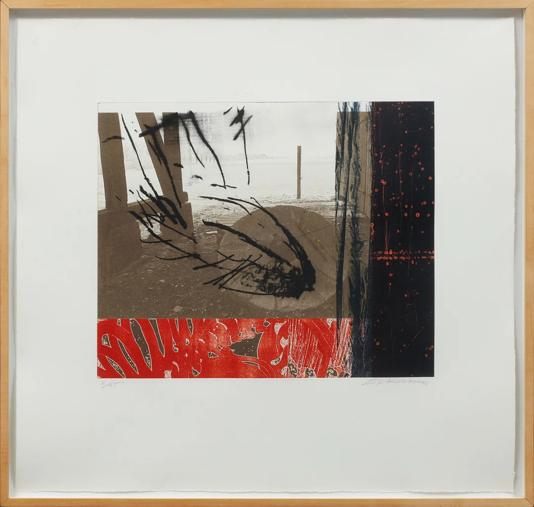 ERICH HÖRTNAGL. "Naturbilder II", Färglitografi, signerad och numrerad 2/25. — Engravings & Prints — Göteborgs Auktionsverk